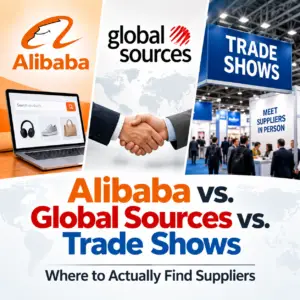 Alibaba vs Global Sources vs Trade Shows