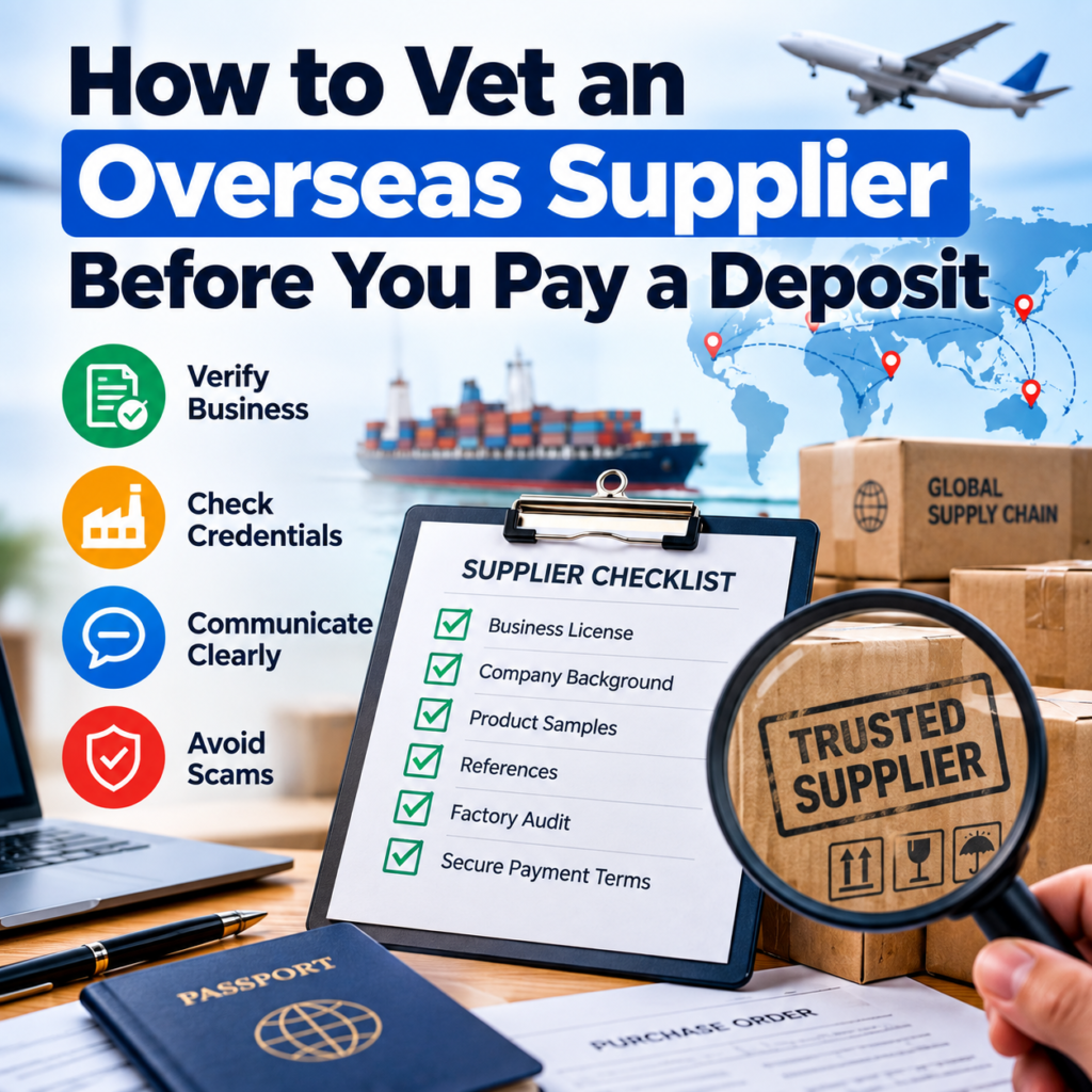 how to vet an overseas supplier