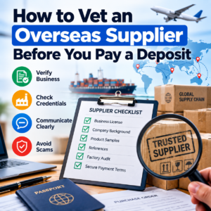 how to vet an overseas supplier